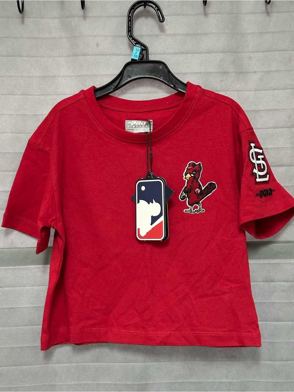 Pro Standard Cardinals cropped tee Girls size 5